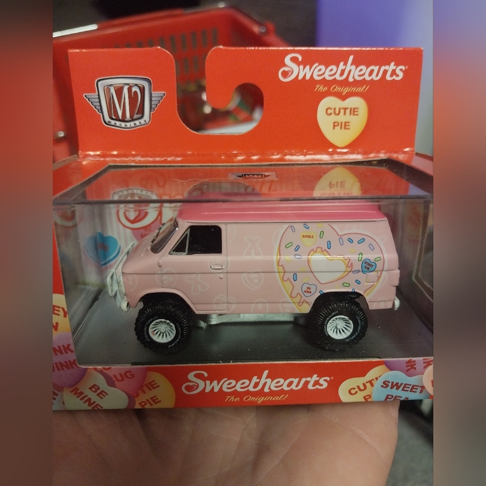 Machine Sweethearts Pink Cutie Pie Van Toy